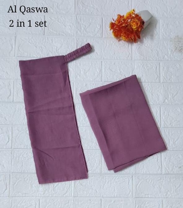 2 IN 1 SCARF AND STOLE