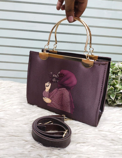 METAL HANDLE PRINTED BAGS