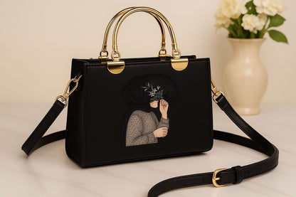 METAL HANDLE PRINTED BAGS