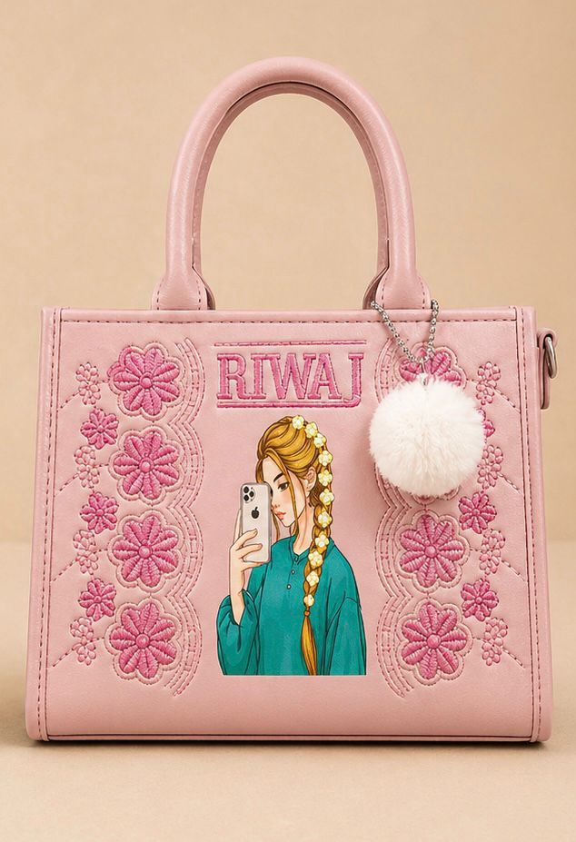 RIWAJ EMBROIDERY HAND BAG