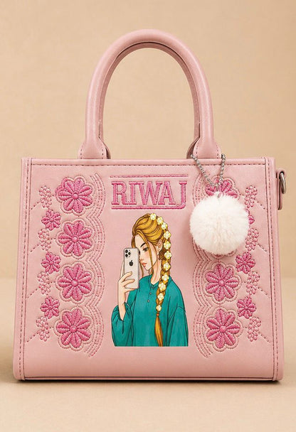 RIWAJ EMBROIDERY HAND BAG