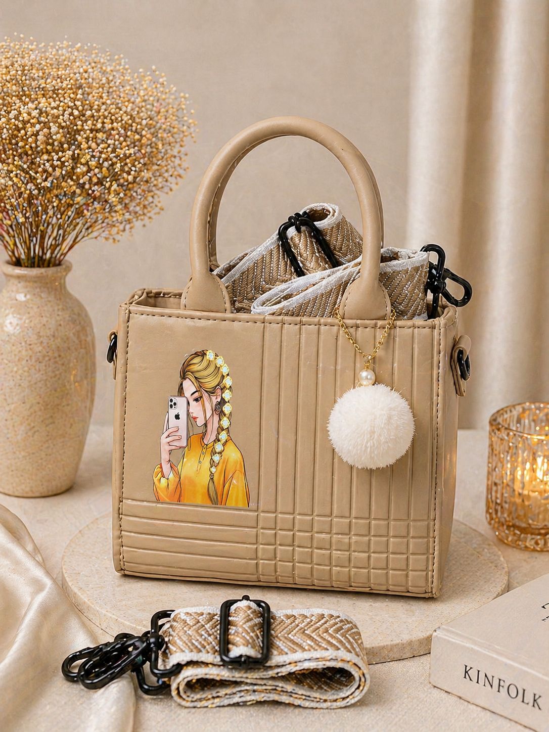RIWAJ PRINTED HAND BAG