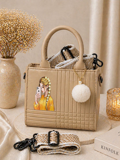 RIWAJ PRINTED HAND BAG