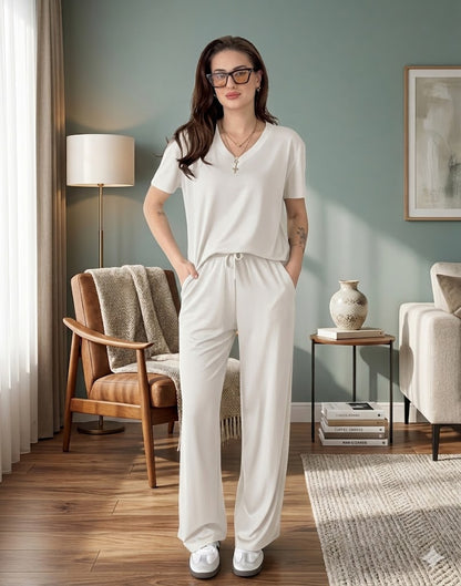 PLAIN COTTON PJ SET'S -SYLE-1
