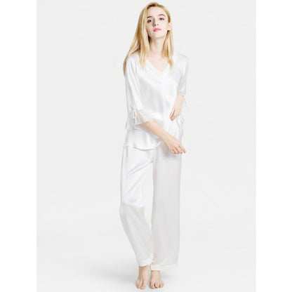 SILK NETRIBBON - WHITE
