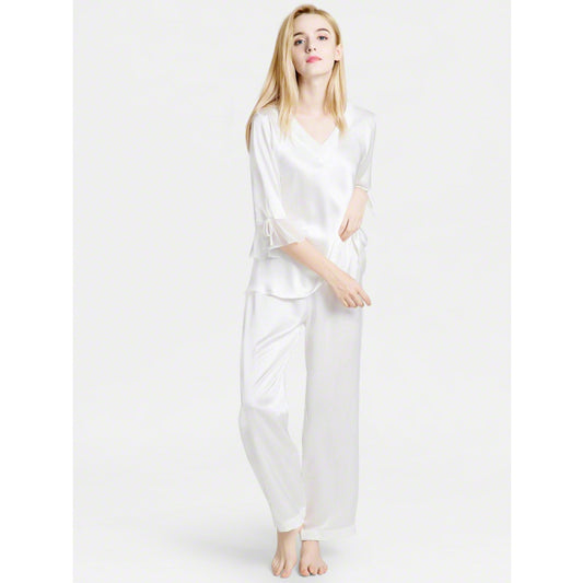 SILK NETRIBBON - WHITE