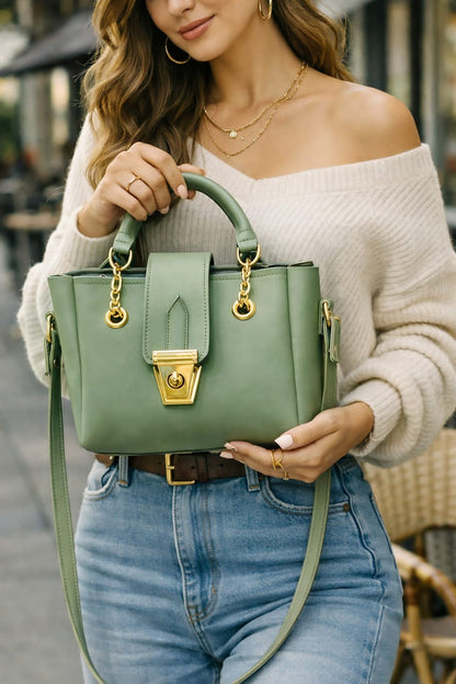 Black Top-Handle Bag