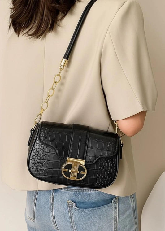 Midnight Arch Luxury Satchel