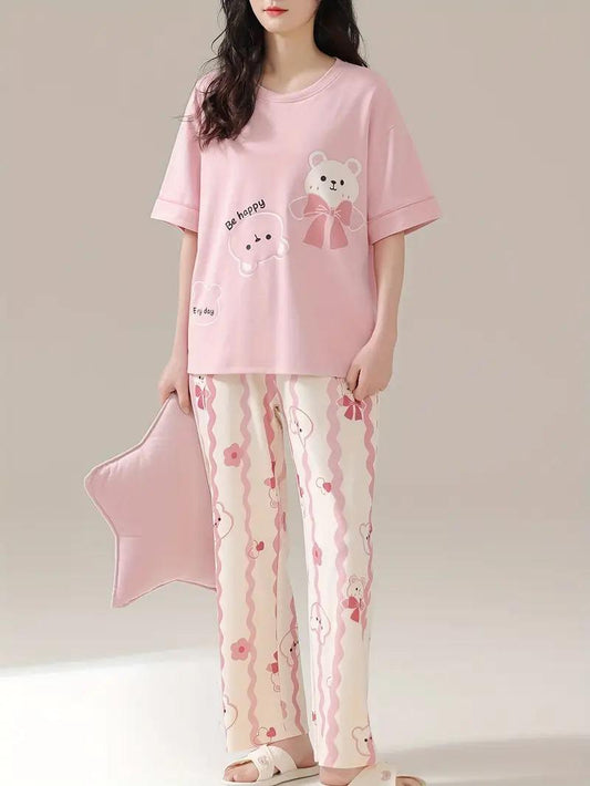 ME-EM SOFT COTTON PJ SUIT- P14