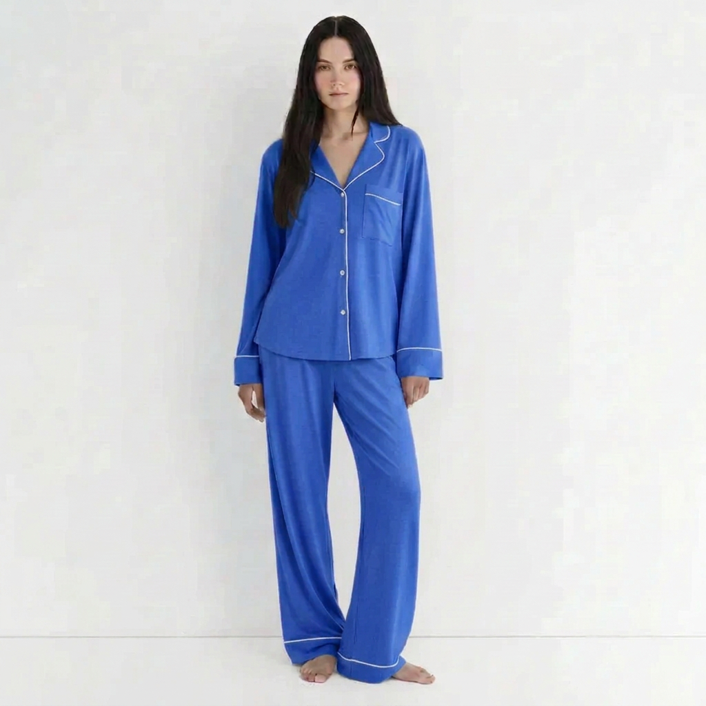 Royal-blue front view