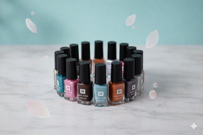 MISS ROSE NAIL POLISH PEEL OFF – 12 PCS SET